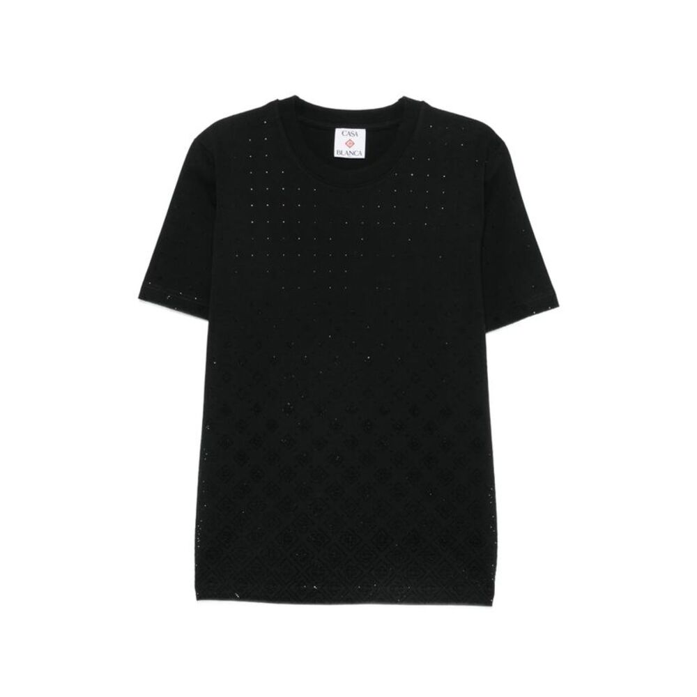 Casablanca Black T-Shirts & Vests - T-Shirts Men